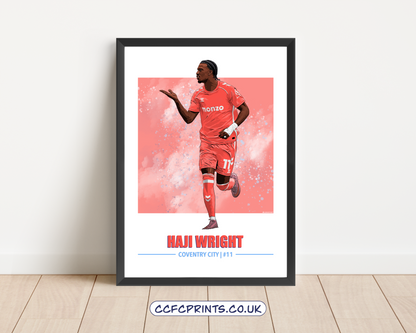 Haji Wright 25-26 prints (5x options)