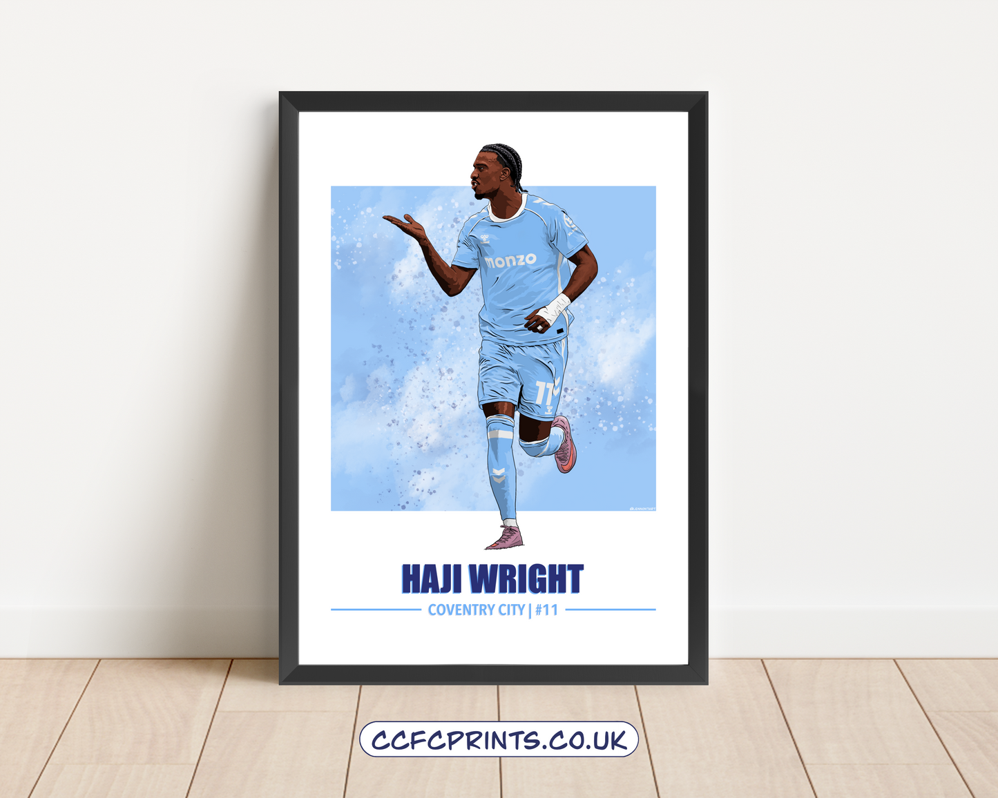 Haji Wright 25-26 prints (5x options)