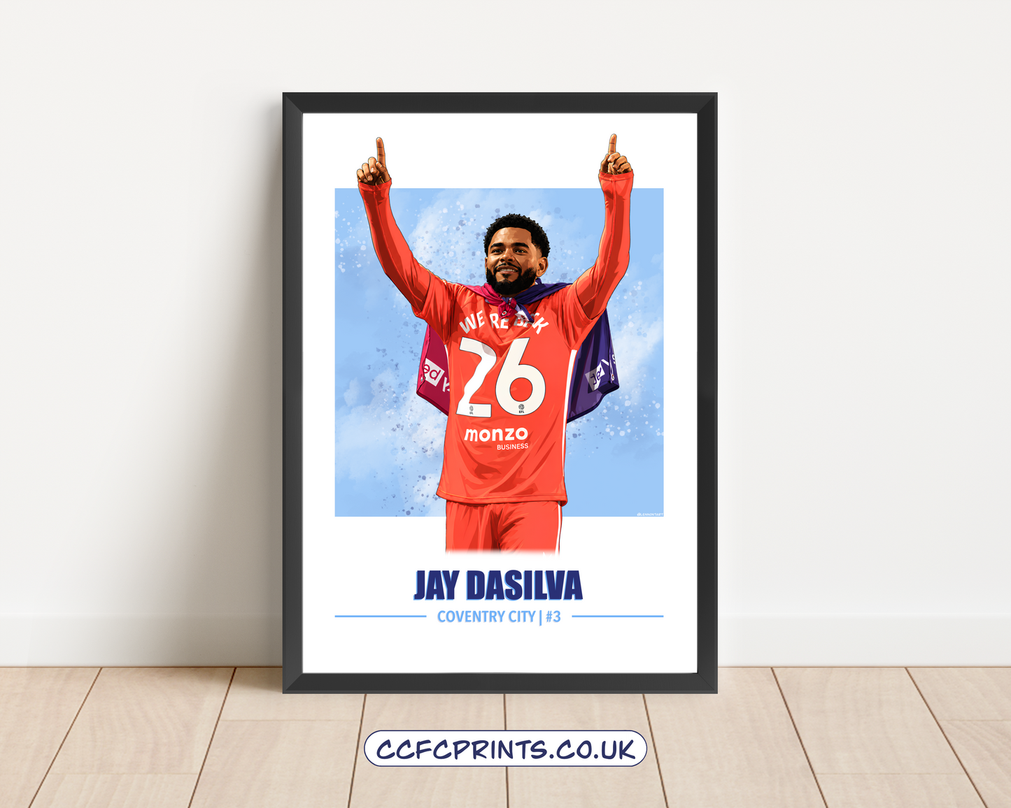 Jay Dasilva 25-26 prints (3x options)