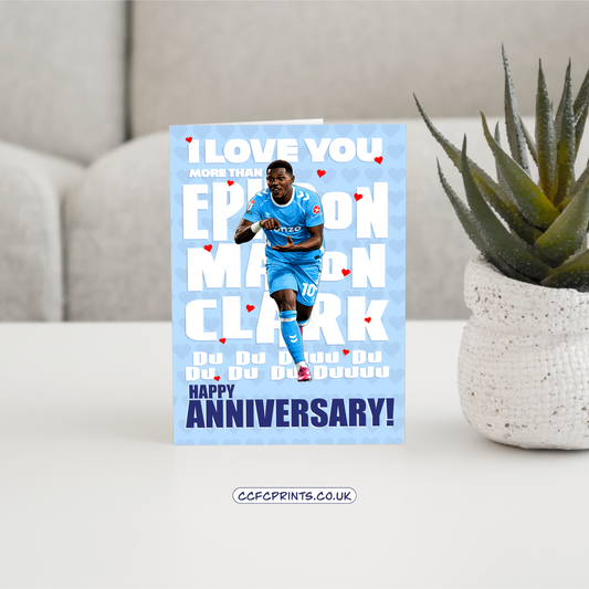 Love You More Than EMC - Anniversary/birthday card (A5)