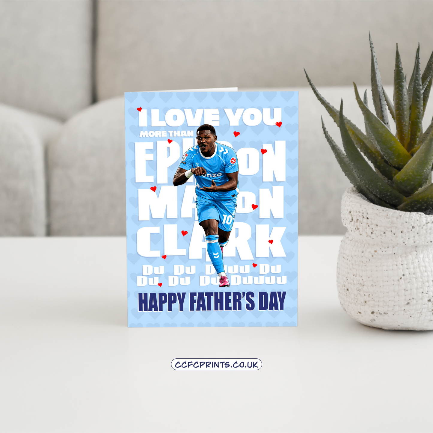 Father’s Day card - Love you more than EMC! (A5)