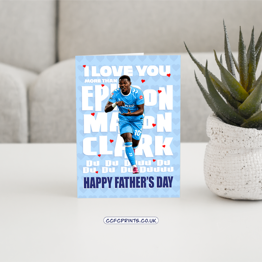 Father’s Day card - Love you more than EMC! (A5)