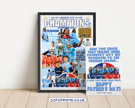 Father’s Day bundle - print & card!