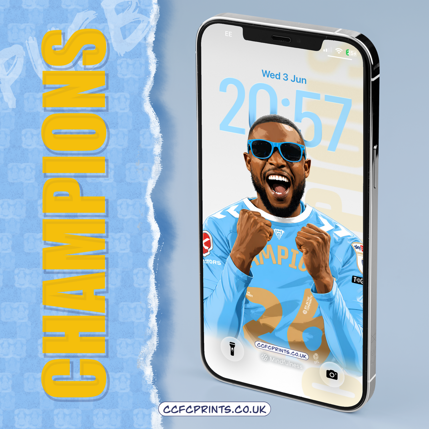 25-26 Frank Onyeka CHAMPIONS wallpaper