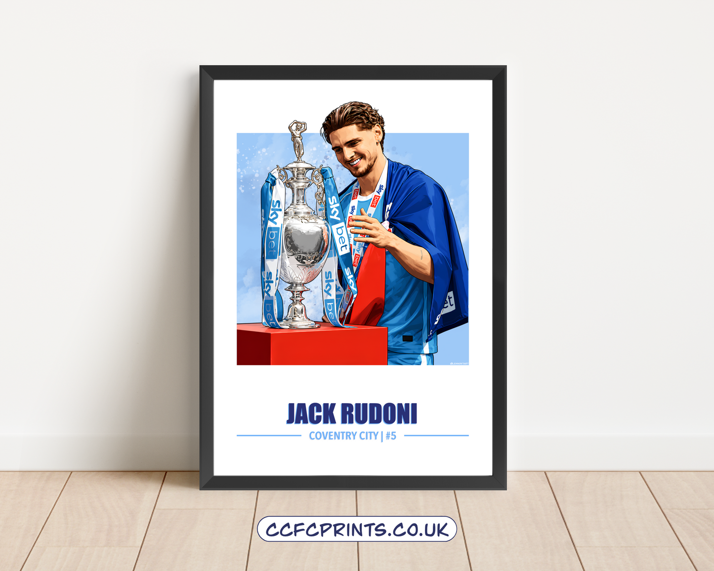 Jack Rudoni Coventry City 25-26 poster