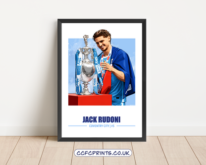 Jack Rudoni Coventry City 25-26 poster