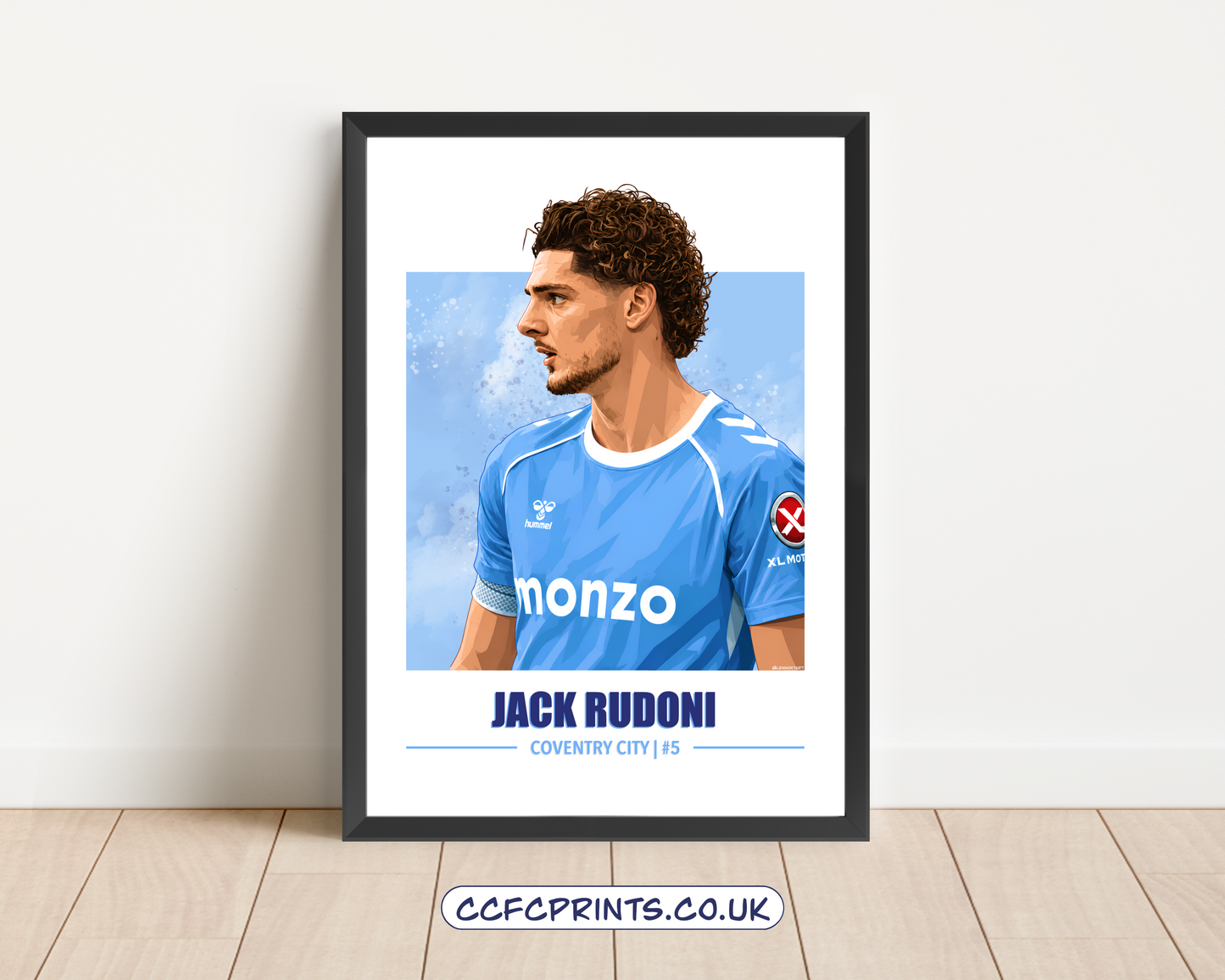 Jack Rudoni Coventry City 25-26 poster