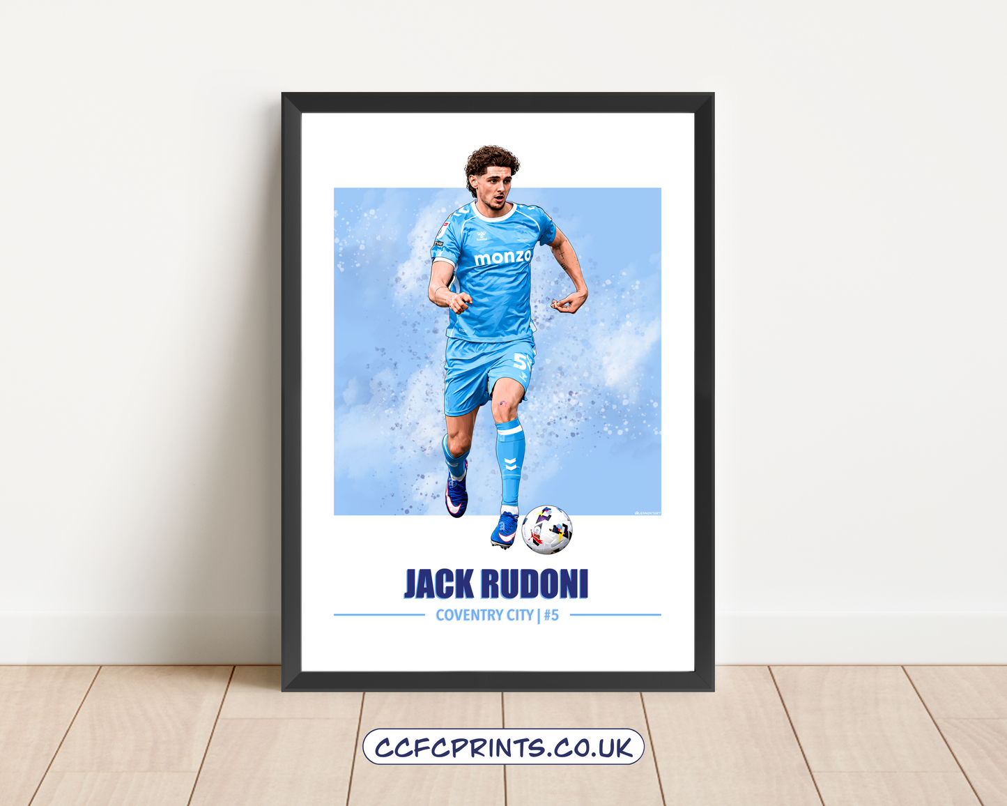 Jack Rudoni Coventry City 25-26 poster