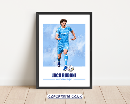 Jack Rudoni Coventry City 25-26 poster