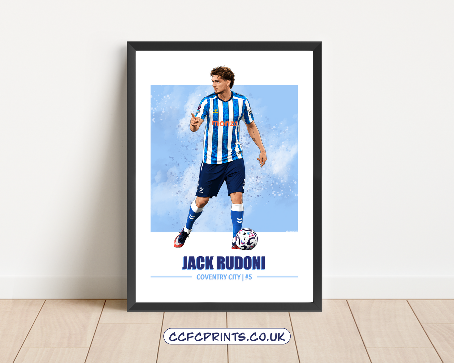 Jack Rudoni Coventry City 26/27 print