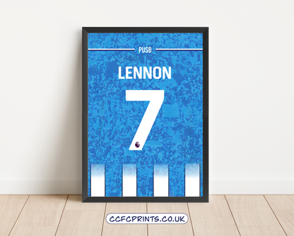 Personalised 26/27 full frame shirt print - add any name & number