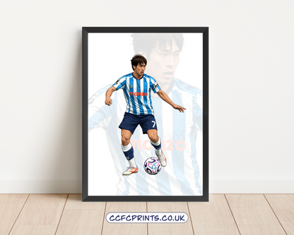Tatsuhiro Sakamoto Coventry City 26/27 prints