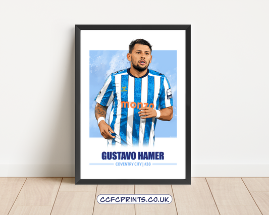 Gustavo Hamer Coventry City 26/27 prints