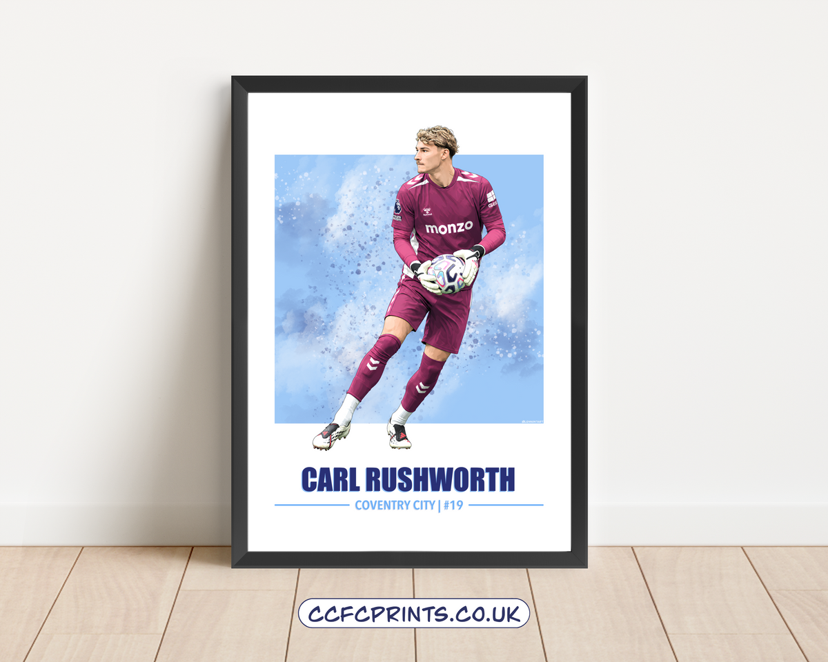 Carl Rushworth Coventry City 26/27 prints