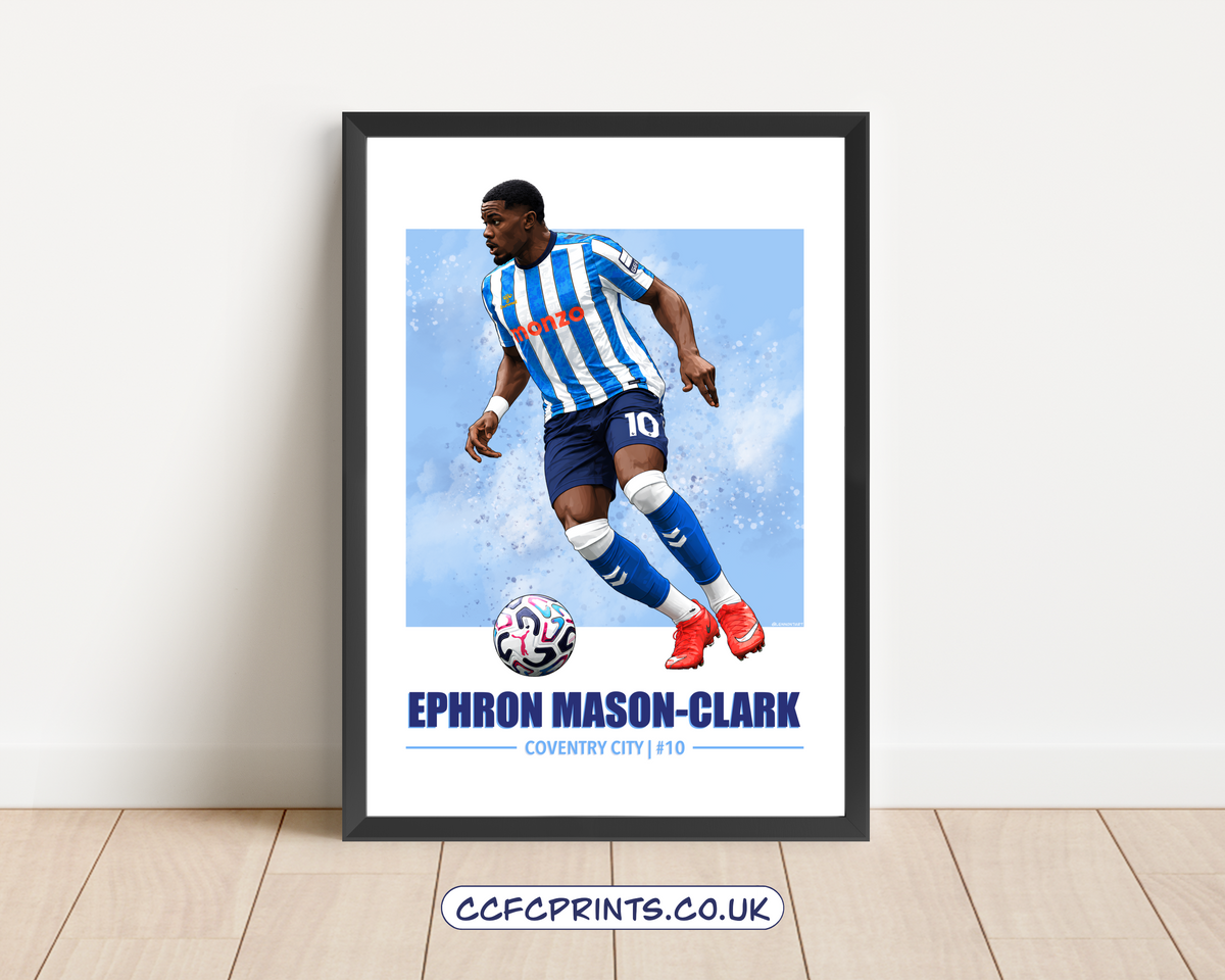 Ephron Mason-Clark Coventry City 26/27 prints