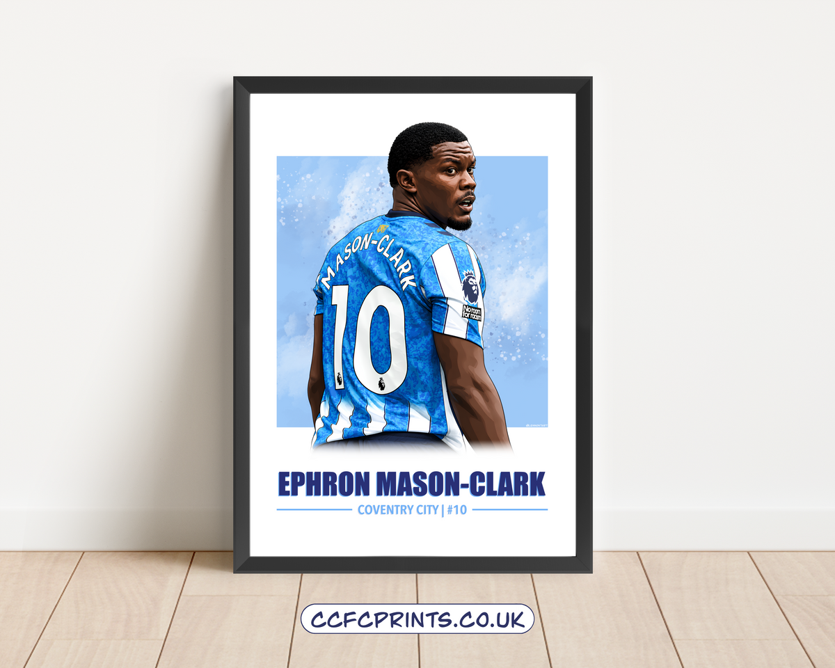 Ephron Mason-Clark Coventry City 26/27 prints