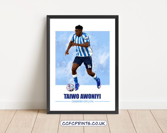 Taiwo Awoniyi Coventry City 26/27 prints