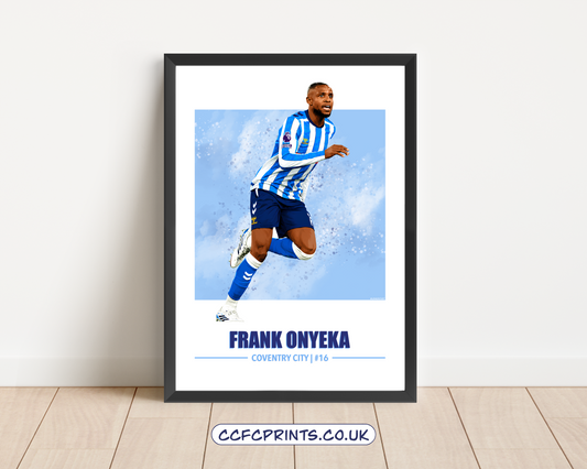 Frank Onyeka Coventry City 26/27 prints