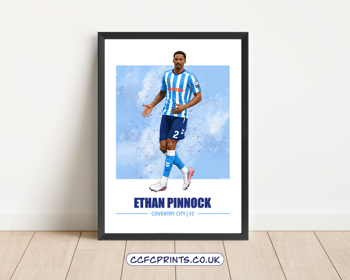 Ethan Pinnock Coventry City 26/27 prints