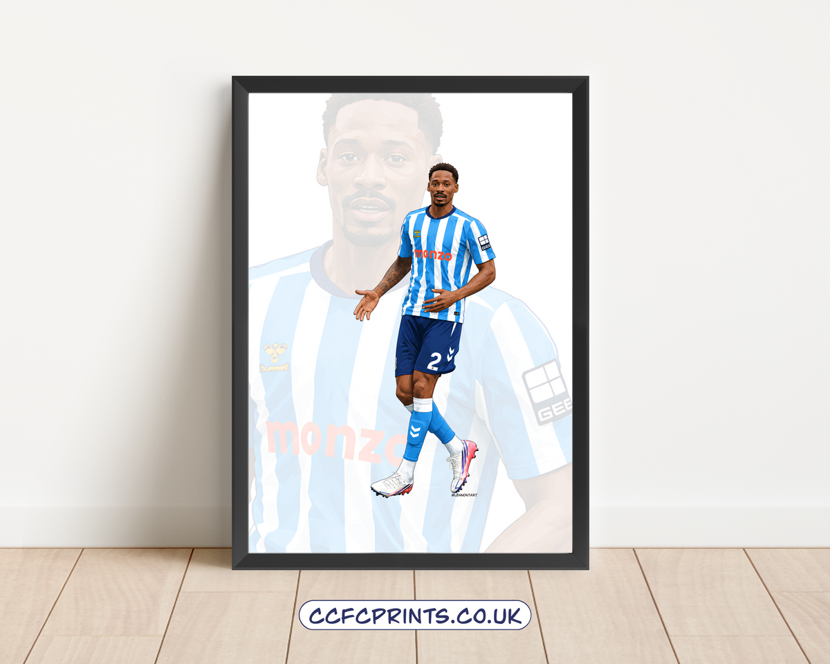 Ethan Pinnock Coventry City 26/27 prints