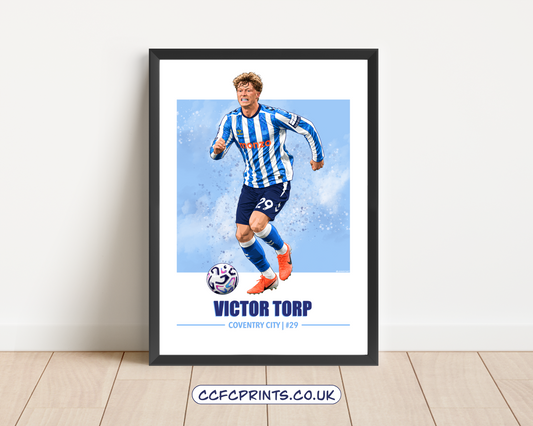 Victor Torp Coventry City 26/27 prints