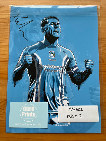 SIGNED Kyle McFadzean prints!