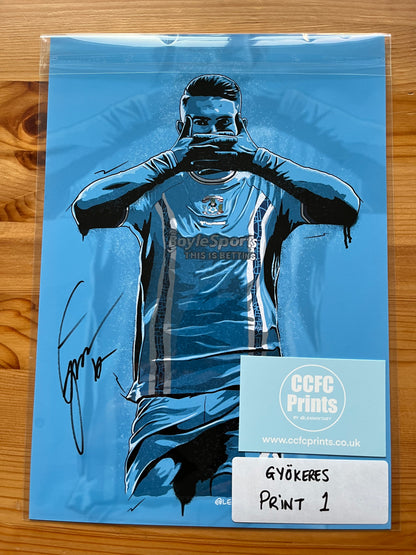 SIGNED Viktor Gyökeres prints!