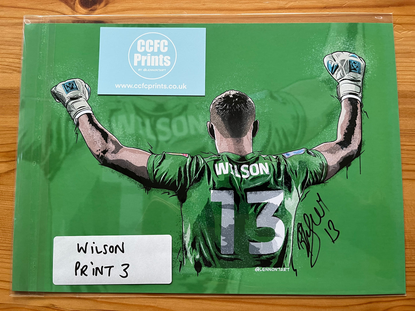 SIGNED Ben Wilson prints!