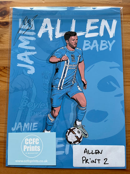 SIGNED Jamie Allen prints!