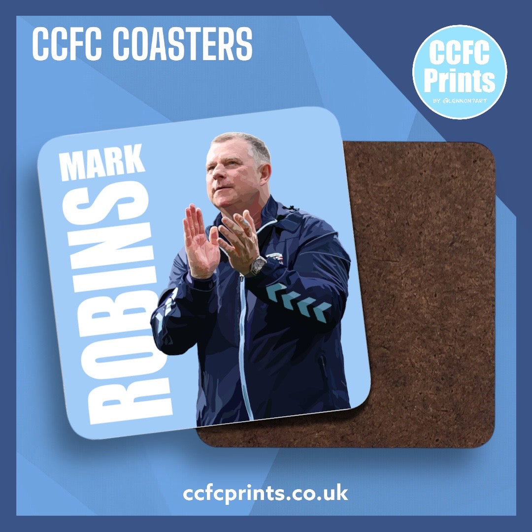 CCFC Team Hardboard Coasters (4x pack)