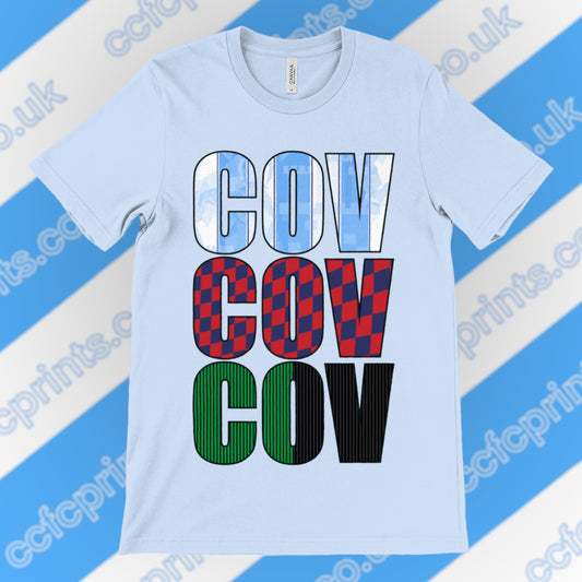 COV COV COV T-shirt