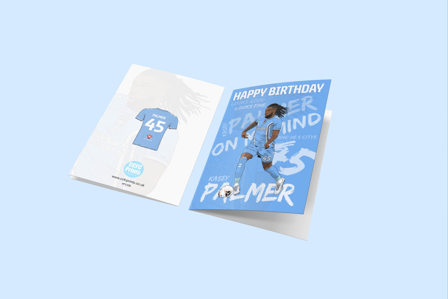 Kasey Palmer - birthday card (A5)