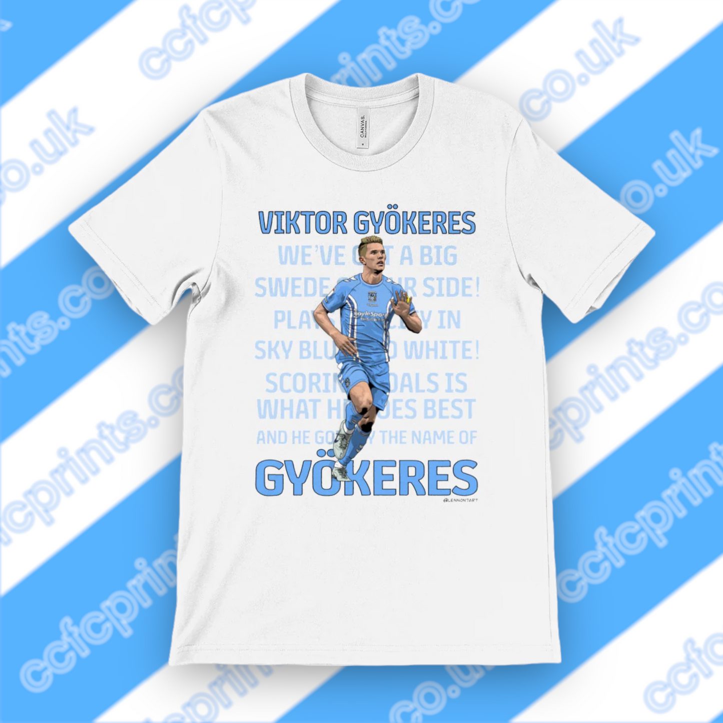 Viktor Gyökeres ‘fan chant’ T-shirt (adult)