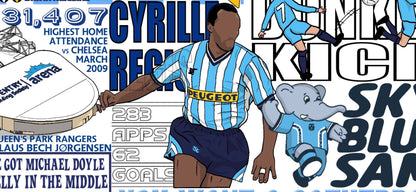 Coventry City History Montage print