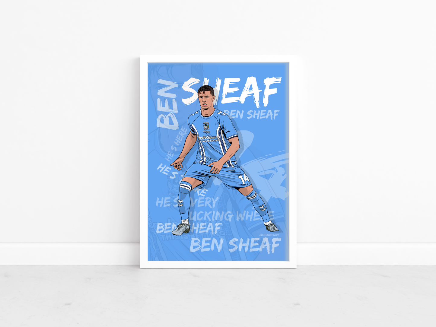 Ben Sheaf - song series print