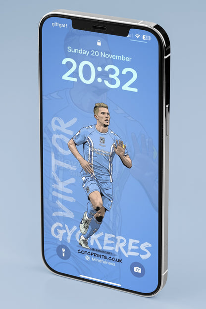 Viktor Gyokeres - smartphone wallpapers (home kit)