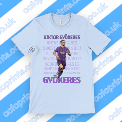 Viktor Gyökeres 'fan chant - away kit’ T-shirt (kids)