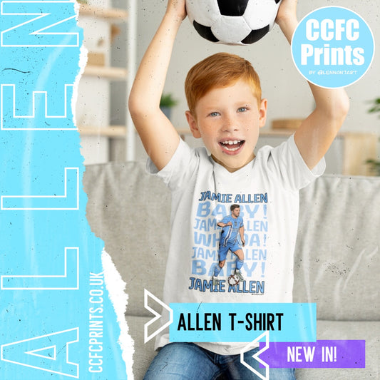 Jamie Allen 'fan chant’ T-shirt (kids)