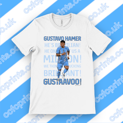 Gustavo Hamer ‘fan chant’ T-shirt (adult)