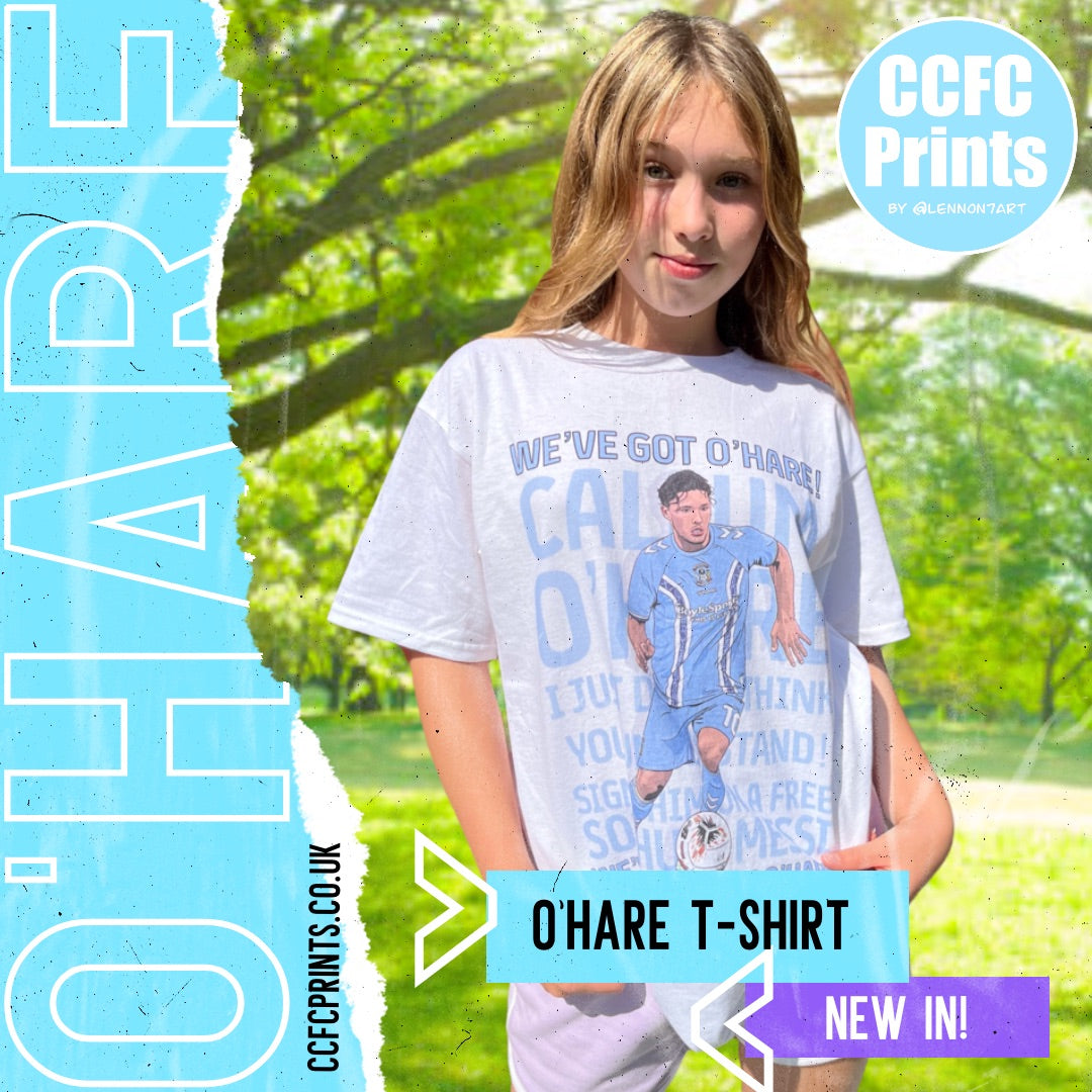 Callum O'Hare 'fan chant’ T-shirt (kids)