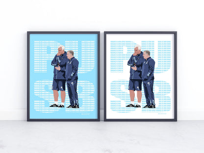 Mark Robins & Adi Viveash - Legends print