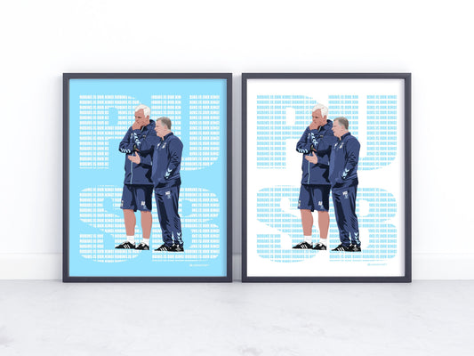 Mark Robins & Adi Viveash - CCFC Legends print