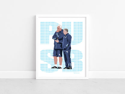 Mark Robins & Adi Viveash - Legends print