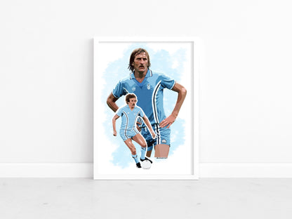 Tommy Hutchison - Legends print