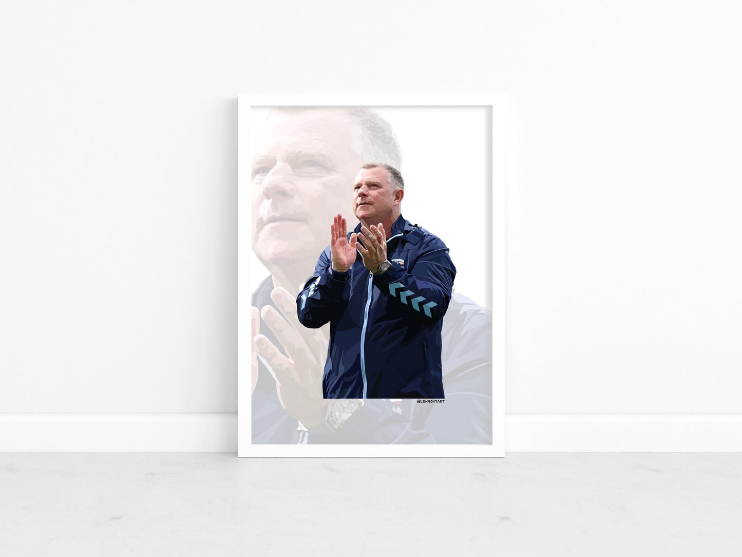 Mark Robins - Legends print