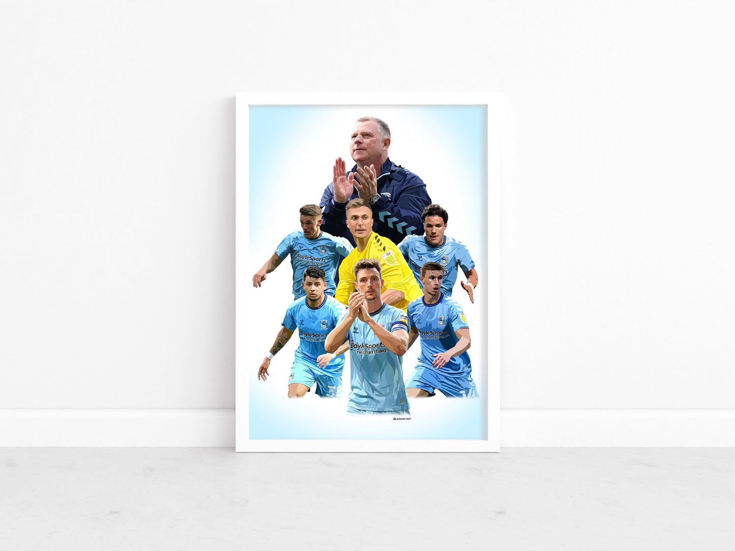 Coventry City 2021-22 Celebration Print