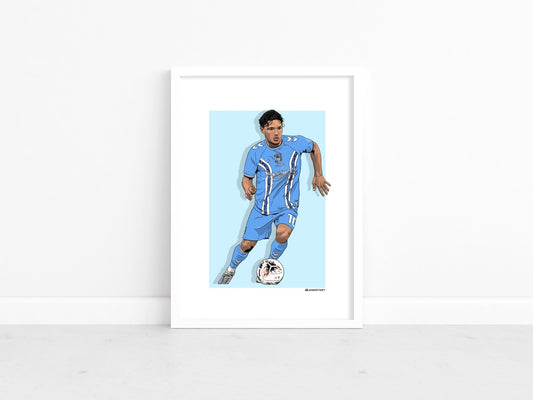 Callum O’Hare - Sky Blues stars 22-23 print